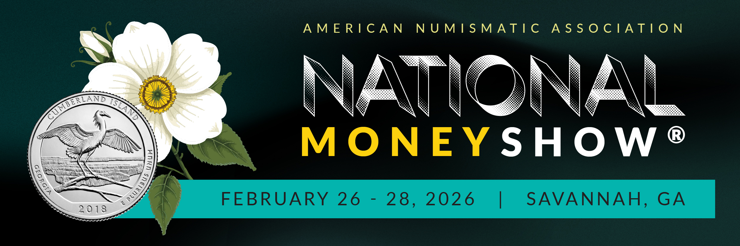 2026 National Money Show Logo Banner NMS