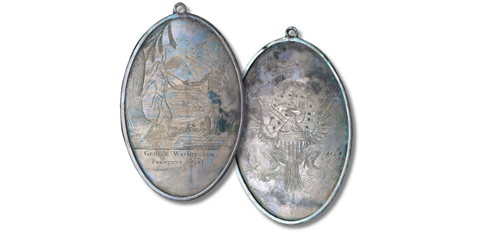1792 washington medals