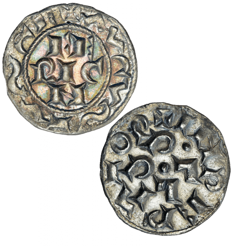 Italy, Pavia, Henry II, 1004-1024, Silver Denaro